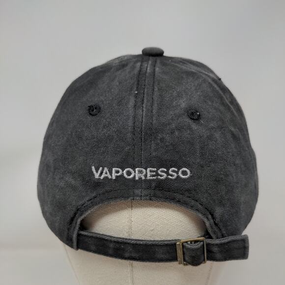 Vaporesso Slideback Hat Gray One Size Embroidered Adjustable 6 Panel - Picture 5 of 7
